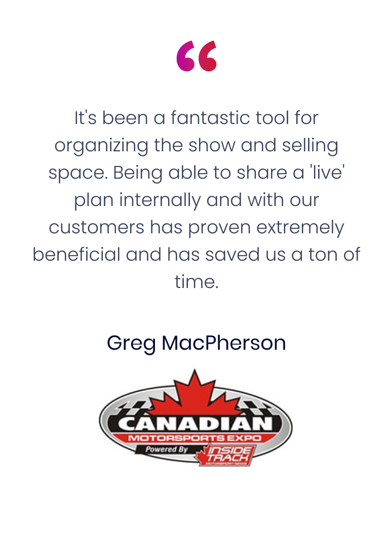 Canadian motorsport expo testimonial
